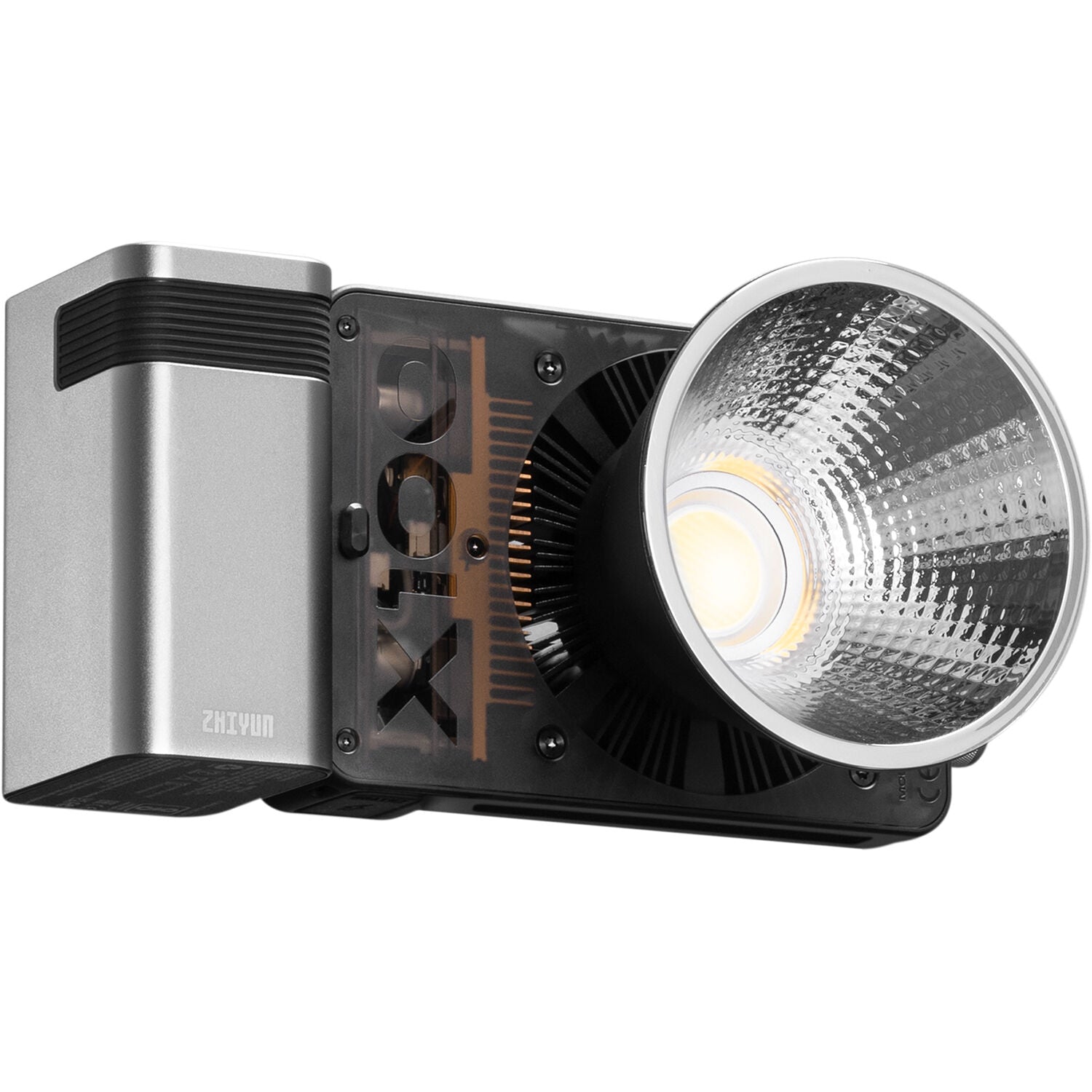 Zhiyun Molus X100 Pro bi-color LED light panel with adjustable brightness and color temperature for professional photography and video.