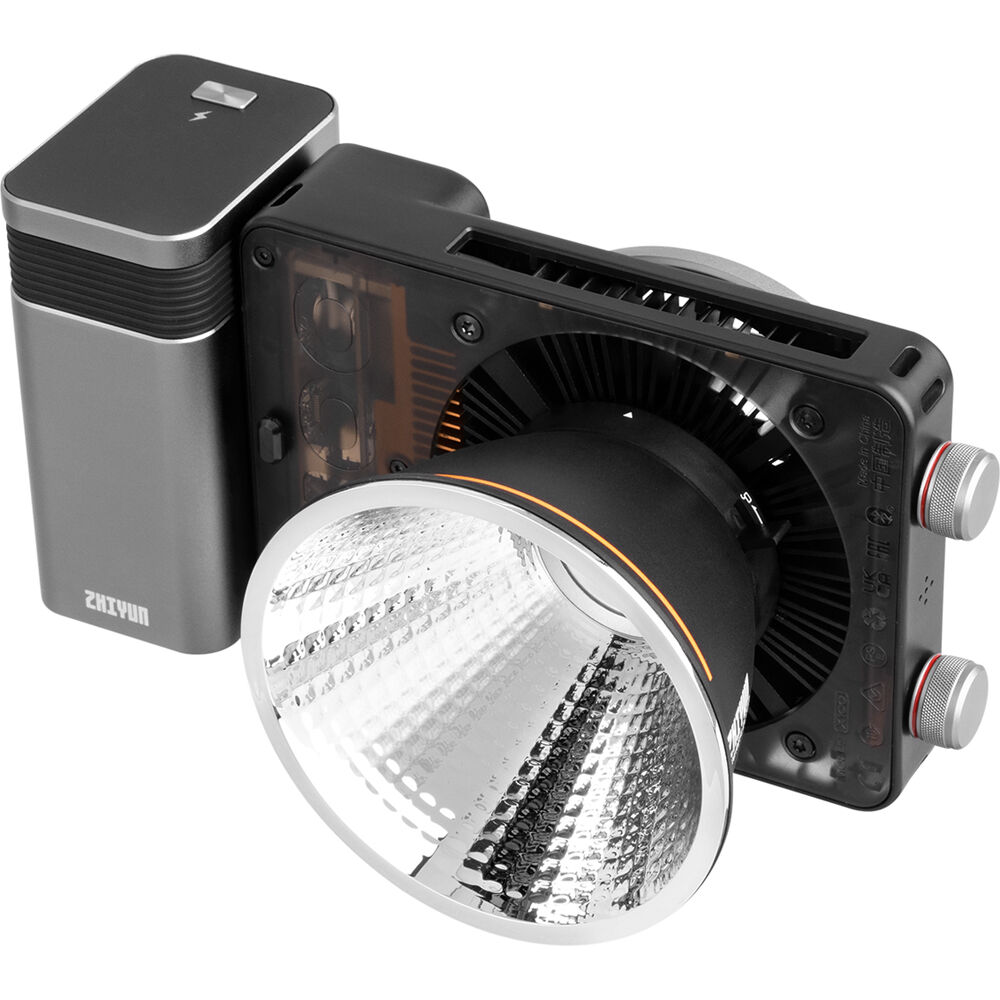 Zhiyun Molus X100 Pro bi-color LED light panel with adjustable brightness and color temperature for professional photography and videography.