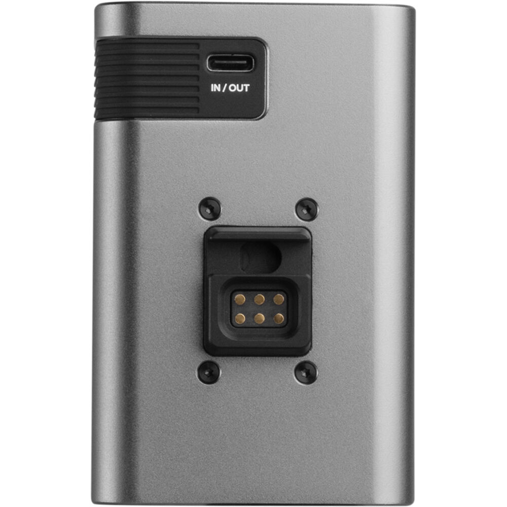 Zhiyun Molus X100 Pro bi-color LED light showing adjustable brightness and color temperature controls.
