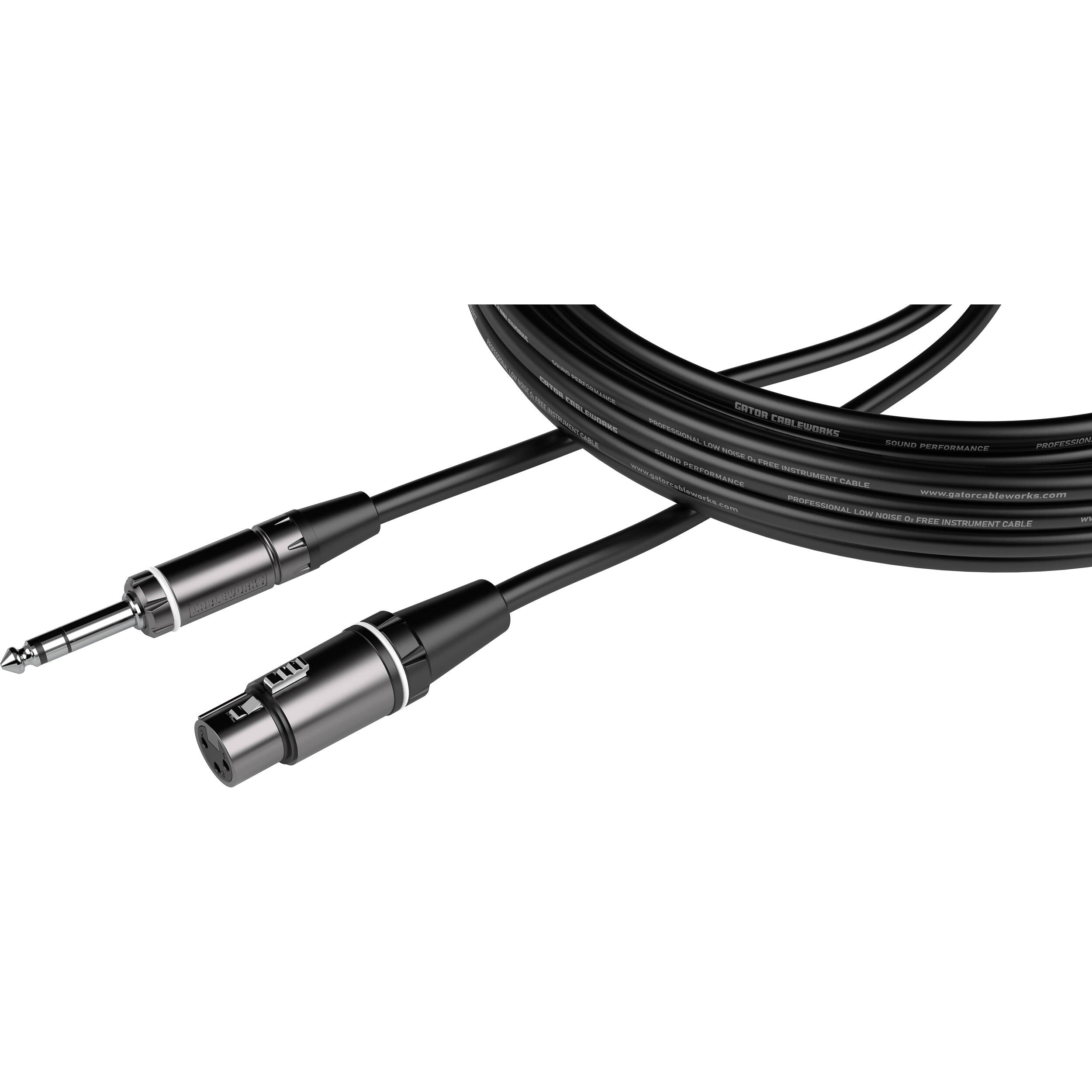 Gator Composer Series 6,3 mm TRS – XLR-Female kaabel