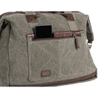Think Tank Retrospective Weekender video equipment bag with padded compartments and sturdy handles for travel and storage.