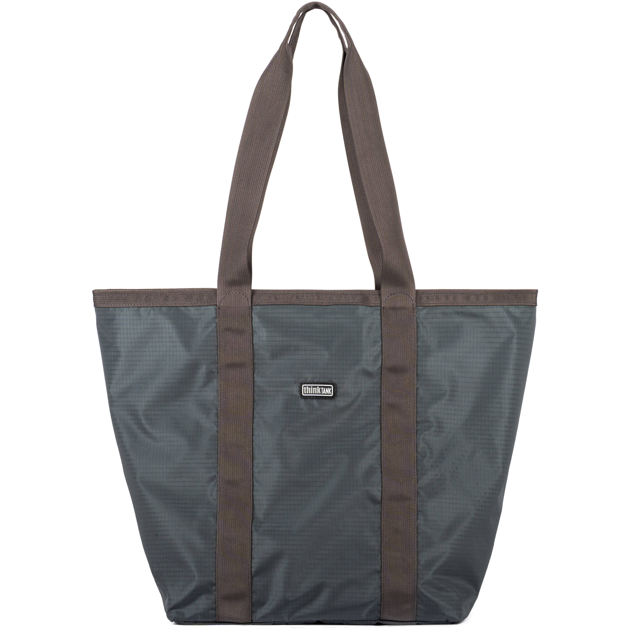 Think Tank Freeway Tote video equipment bag with multiple compartments and padded interior for professional camera gear storage.