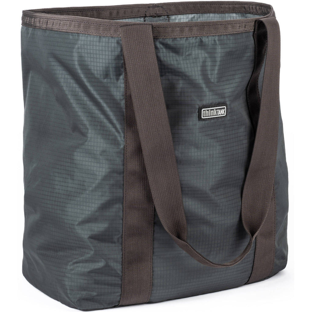 Think Tank Freeway Tote video equipment bag with multiple compartments and padded shoulder strap for professional gear transport.