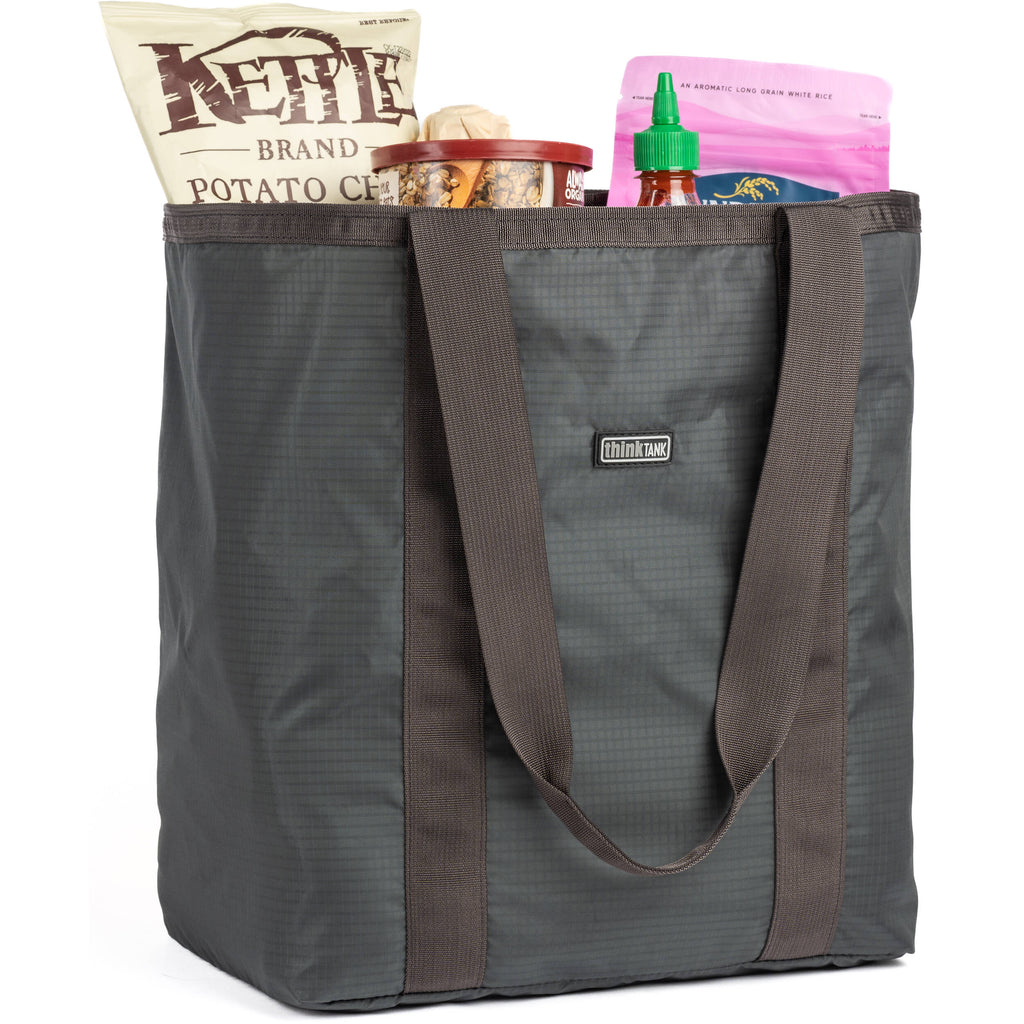 Think Tank Freeway Tote video equipment bag with multiple compartments and padded handles for easy carrying.