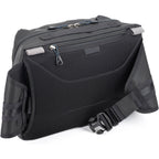 Think Tank PressPass video equipment bag with padded compartments and adjustable straps for professional camera gear storage.