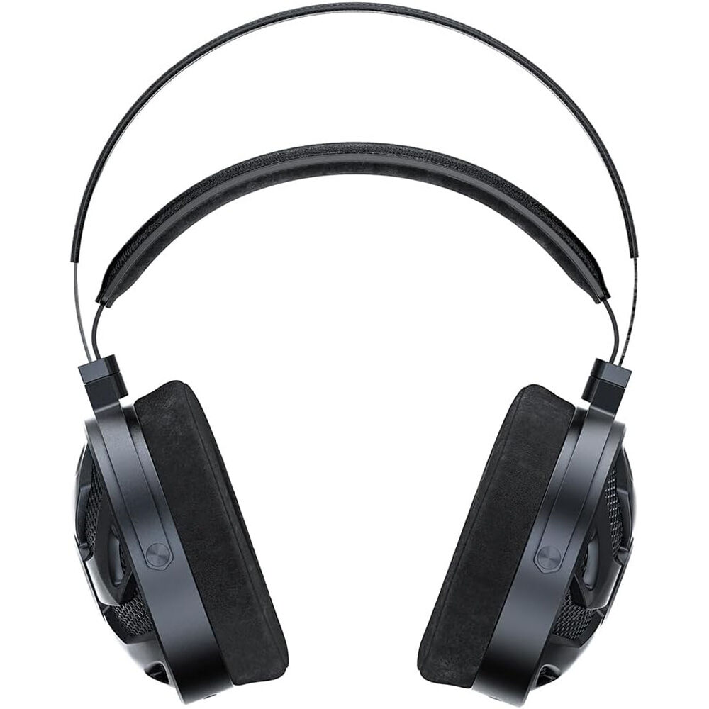 FiiO FT3 wired headphones with 350 Ω impedance, featuring over-ear design and black color for immersive audio listening.