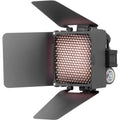 Zhiyun Fiveray M20 bi-color LED lights in a combo package, showing adjustable light panels with control dials and mounting accessories.