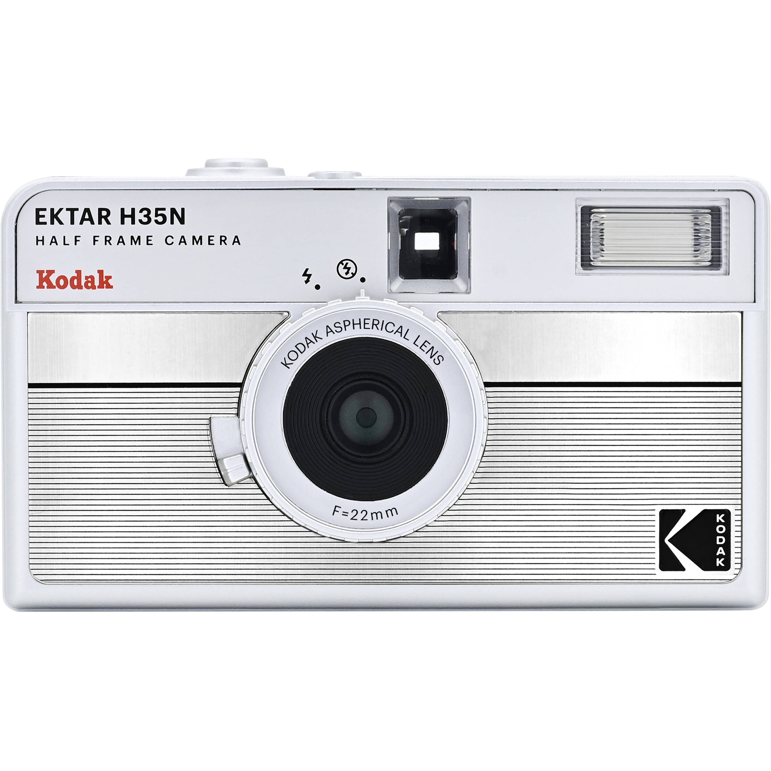 Kodak EKTAR H35N compact instant camera with black body and lens, designed for easy instant photography.