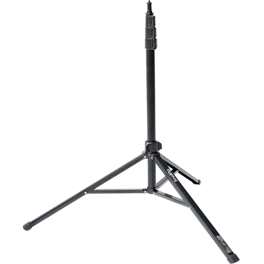 SmallRig RA-S200 video lighting stand with adjustable height and sturdy tripod base, ideal for professional video production setups.