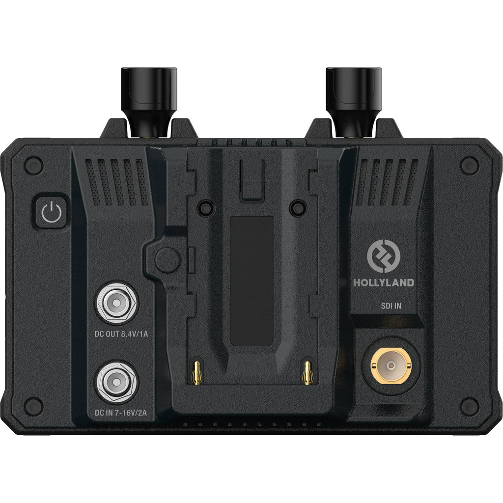 Hollyland Mars M1 Enhanced video monitors in a two-set package, showing the compact, portable design with screens and control buttons.