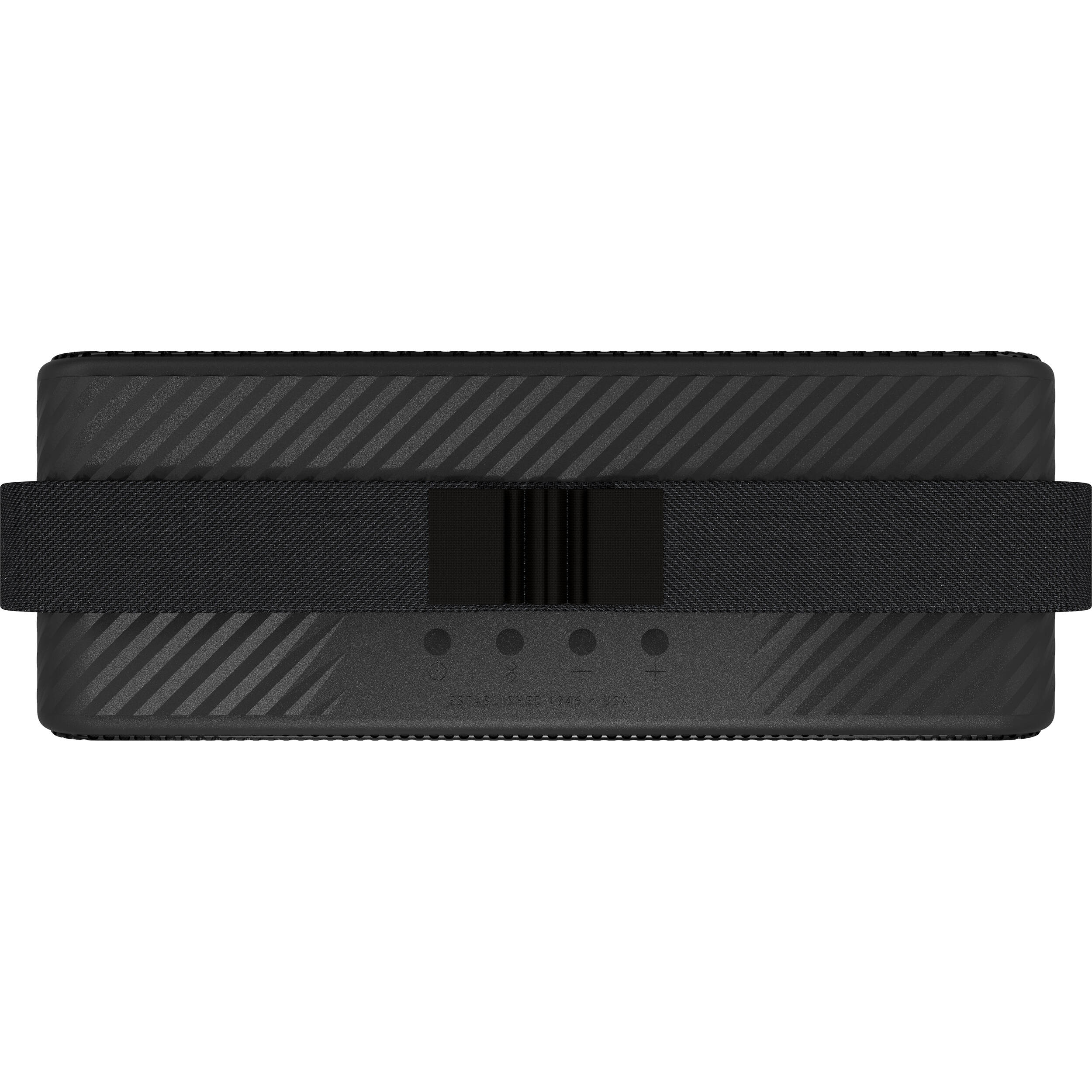 Klipsch Detroit portable speakers in a stylish design, showcasing sleek lines and rich audio features.