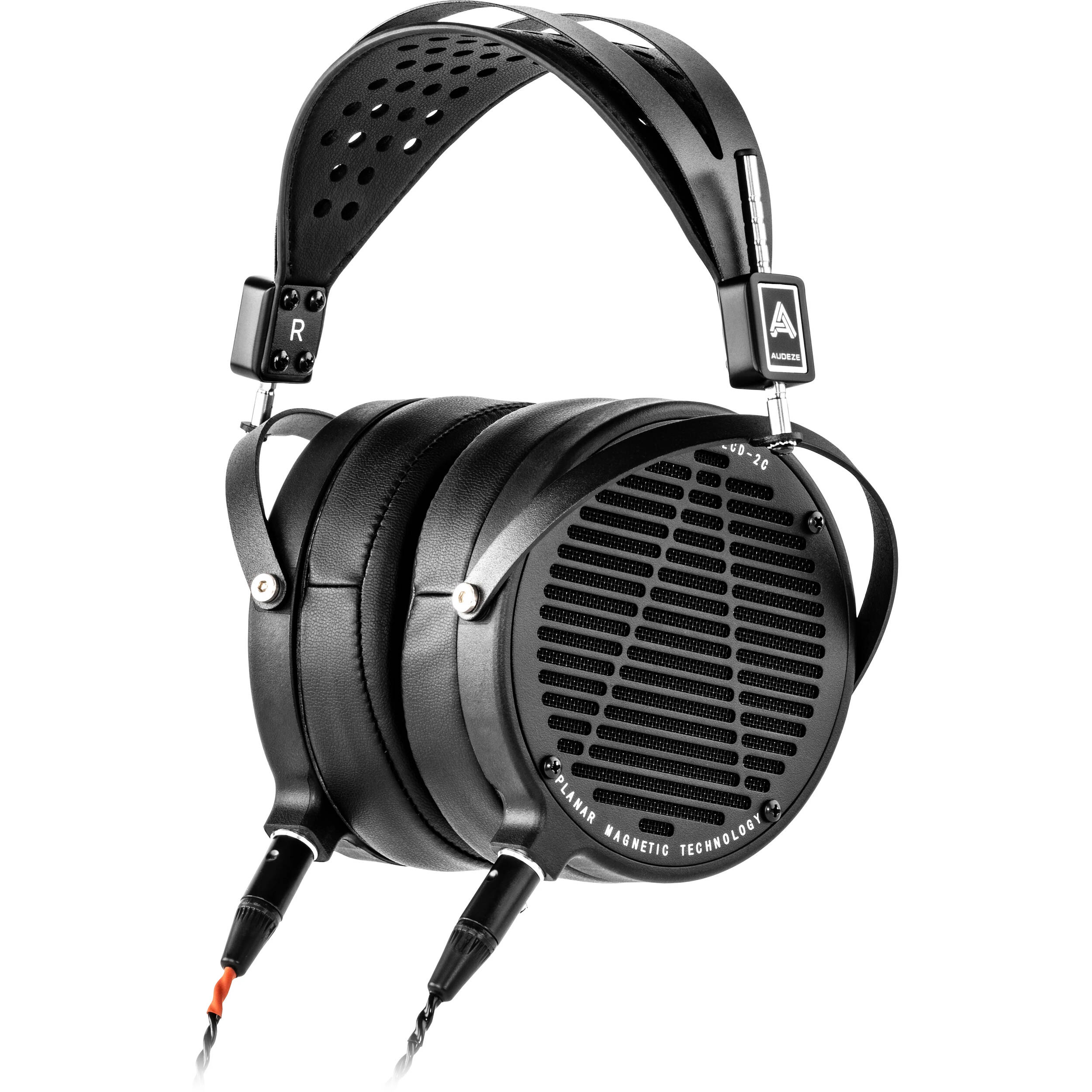 Audeze LCD-2 Classic leather-free studio headphones with over-ear design and large drivers for high-quality sound.