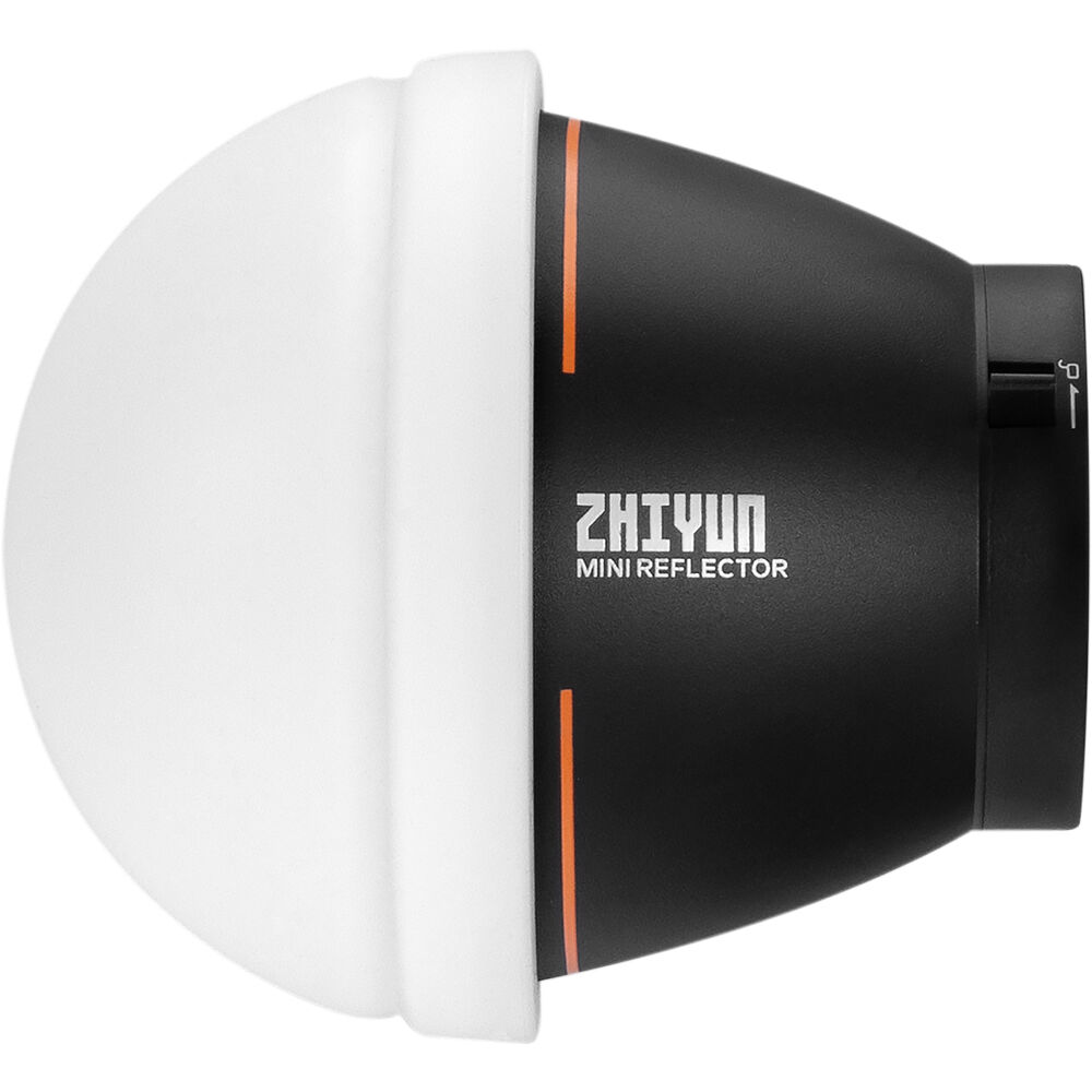 Zhiyun Molus X60 RGB combo light displaying vibrant color options and adjustable brightness for professional lighting.