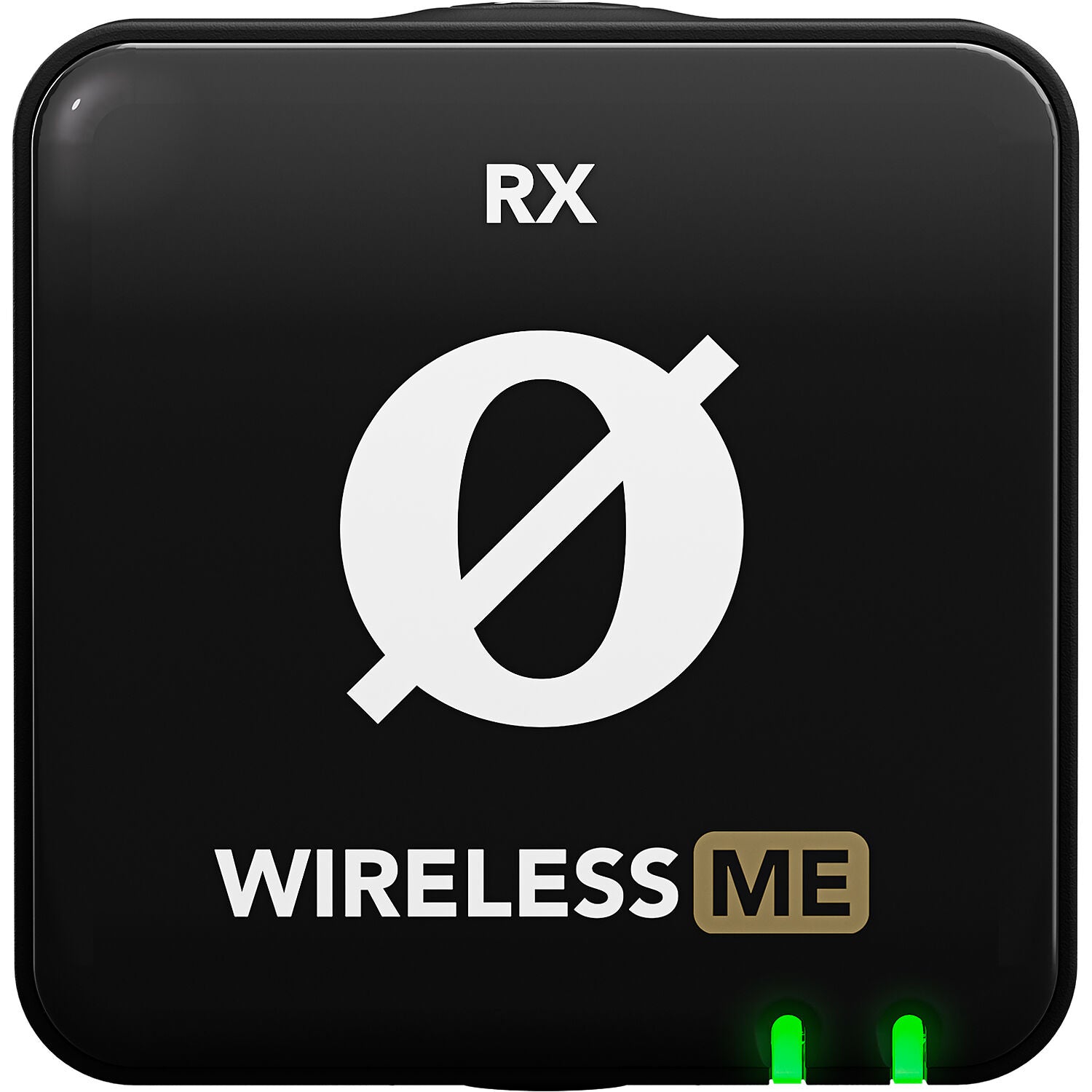 Rode Wireless ME Dual creator wireless microphone system in black with transmitter and receiver units on a white background.