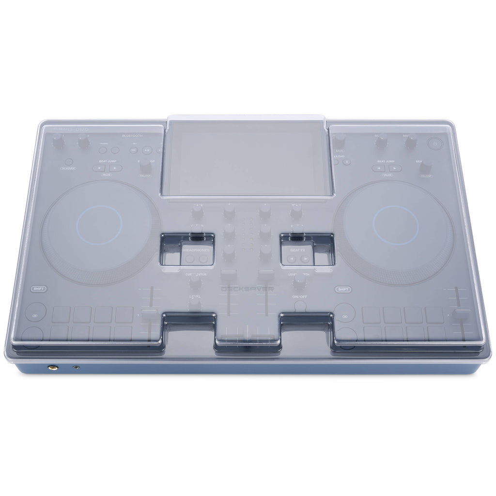 Decksaver Alpha-Theta Omnis-Duo DJ cover by Decksaver, clear protective plastic cover for DJ equipment.