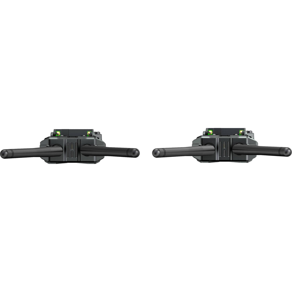 Hollyland Pyro H wireless video transmission system with compact transmitter and receiver units for professional video streaming.