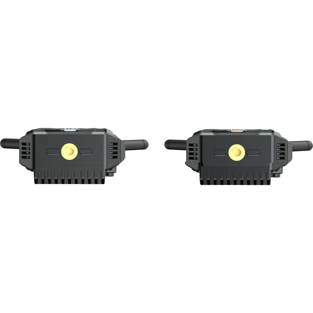 Hollyland Pyro H wireless video transmission system with compact transmitter and receiver for professional video broadcasting