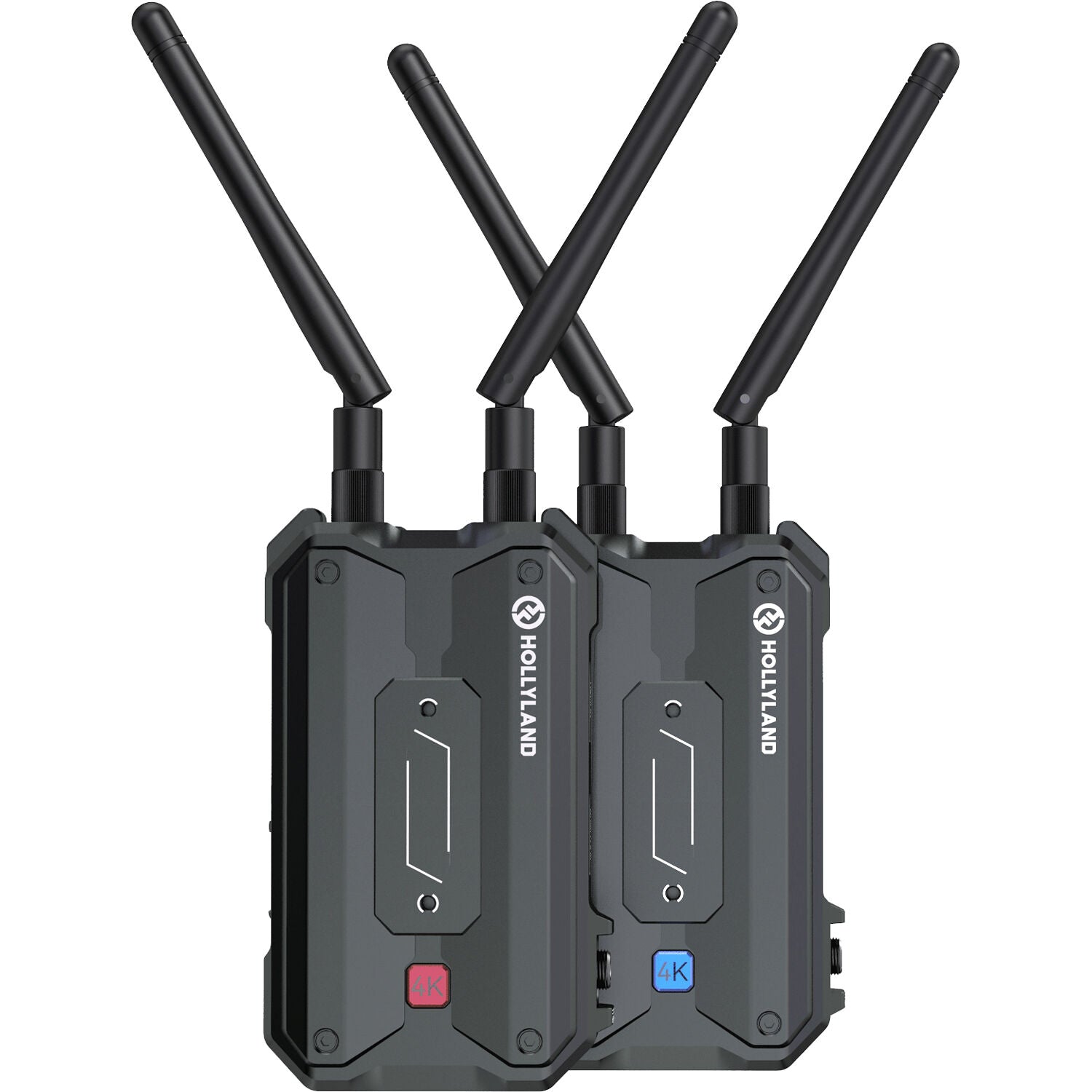 Hollyland Pyro H wireless video transmission system with compact transmitter and receiver for professional video streaming.