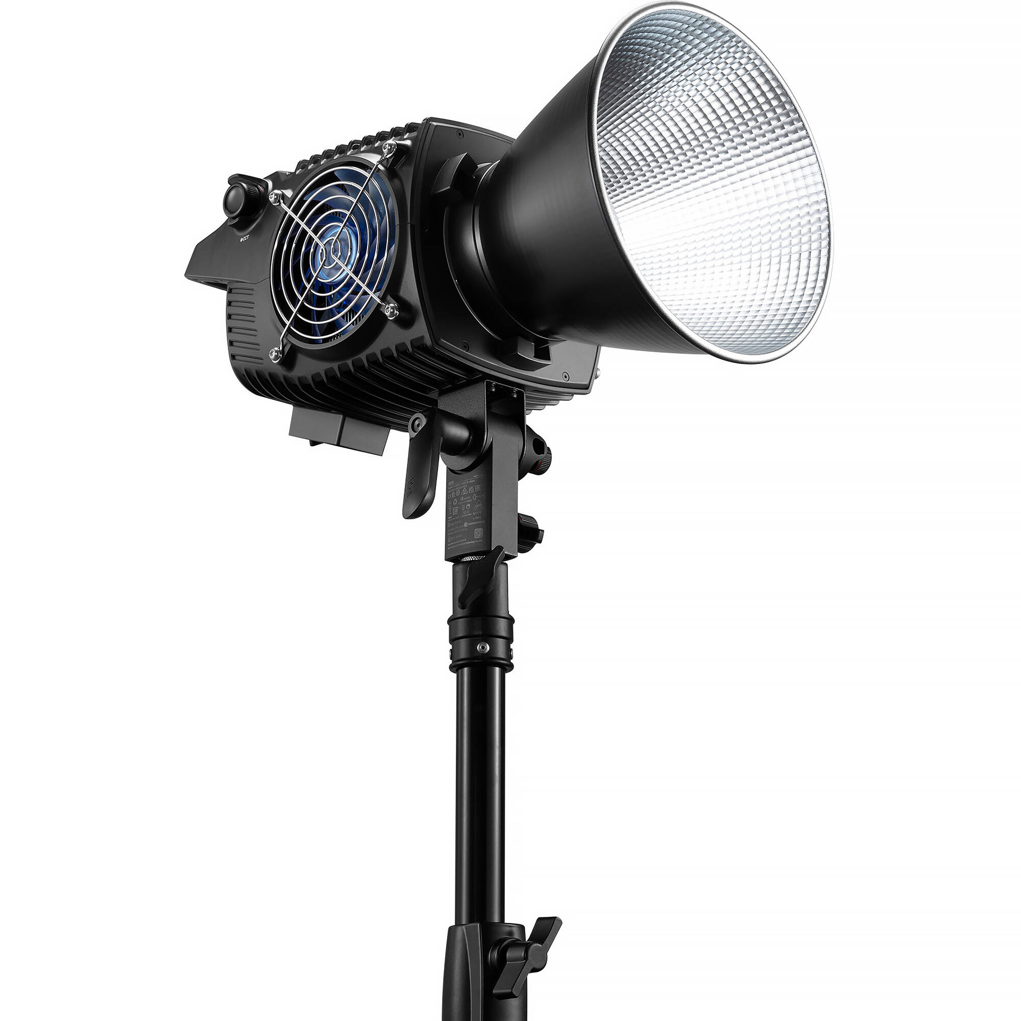 Zhiyun Molus B500 bi-color LED light with adjustable brightness and color temperature for professional photography and videography.