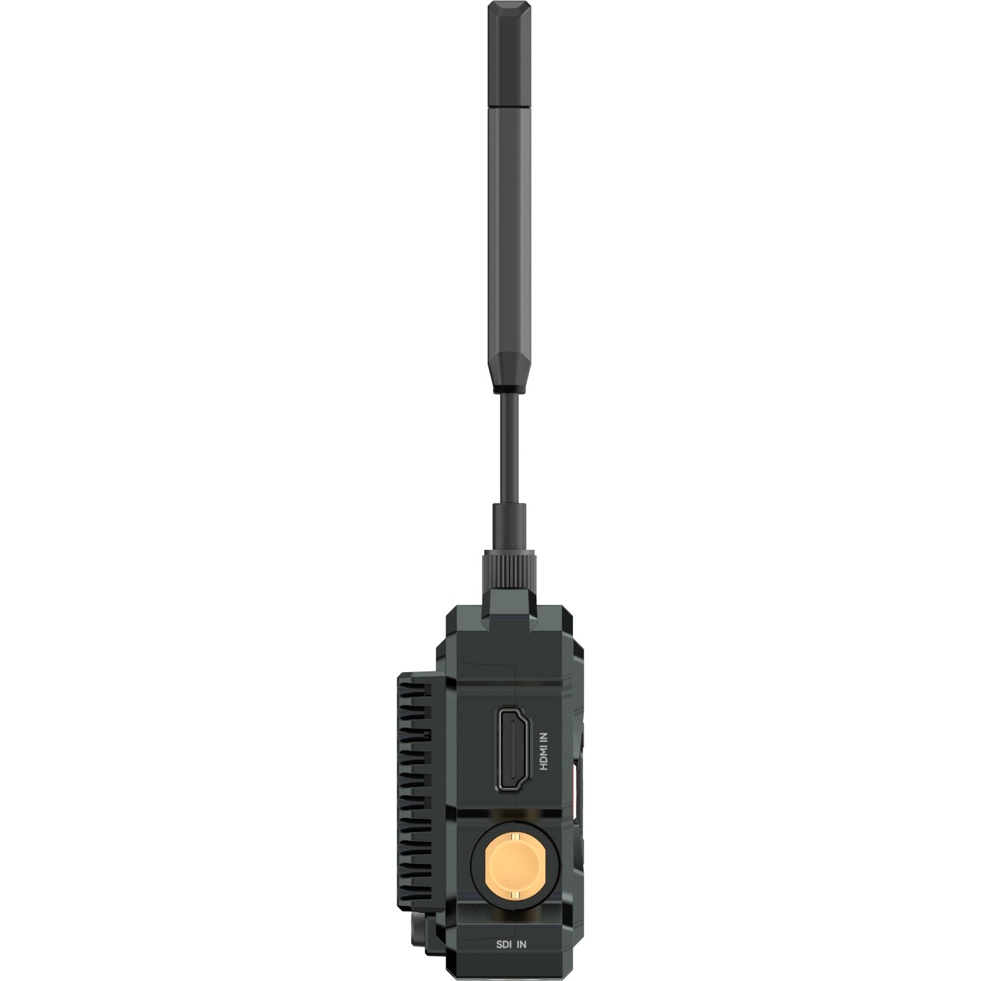Hollyland Pyro S wireless video transmission system with compact transmitter and receiver units for professional video shooting.