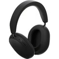 Sonos Ace wireless headphones with sleek black design, over-ear style, and built-in controls, showing the headphone's earcups and headband.