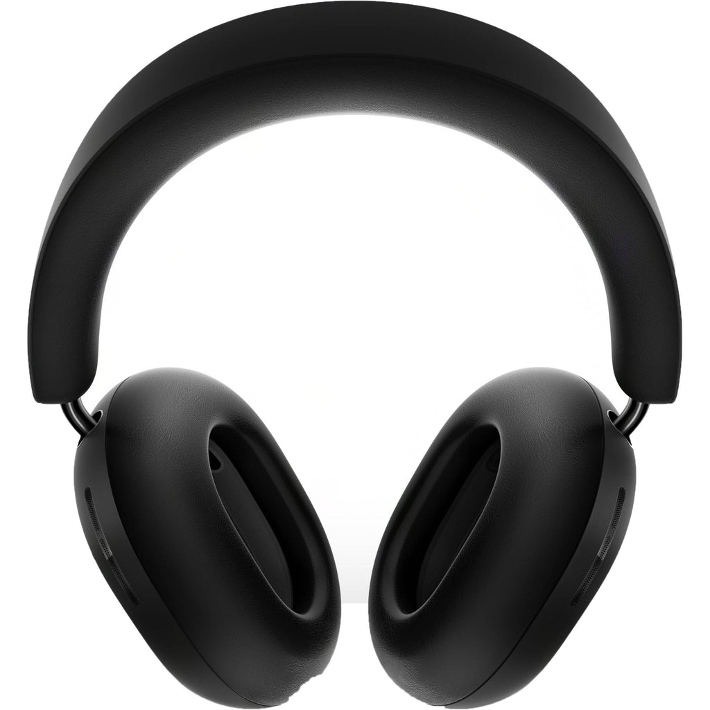 Sonos Ace wireless headphones with sleek design and over-ear style, featuring comfortable ear cups and modern black finish.