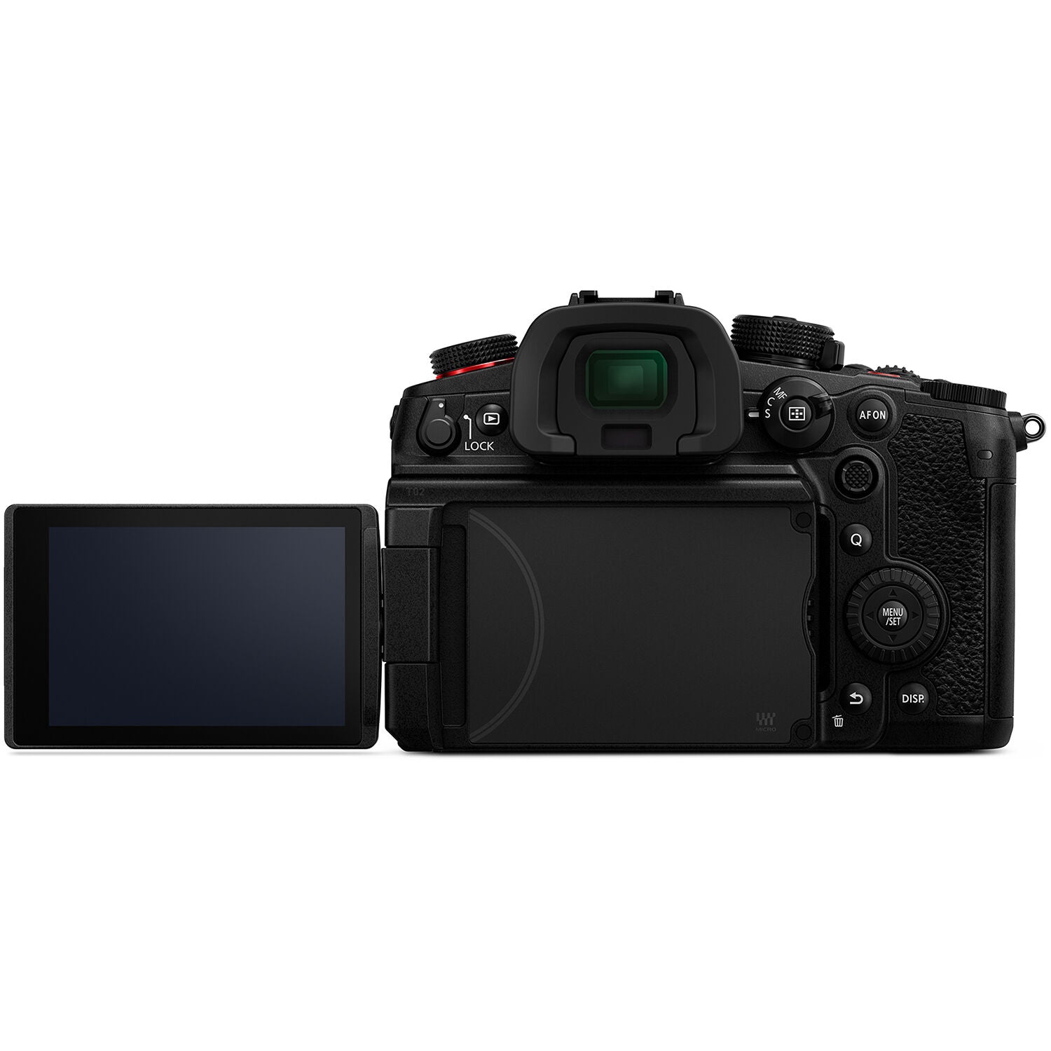 Panasonic Lumix GH7 mirrorless camera with 12-60mm F/2.8-4 lens, showcasing the camera body and attached lens.