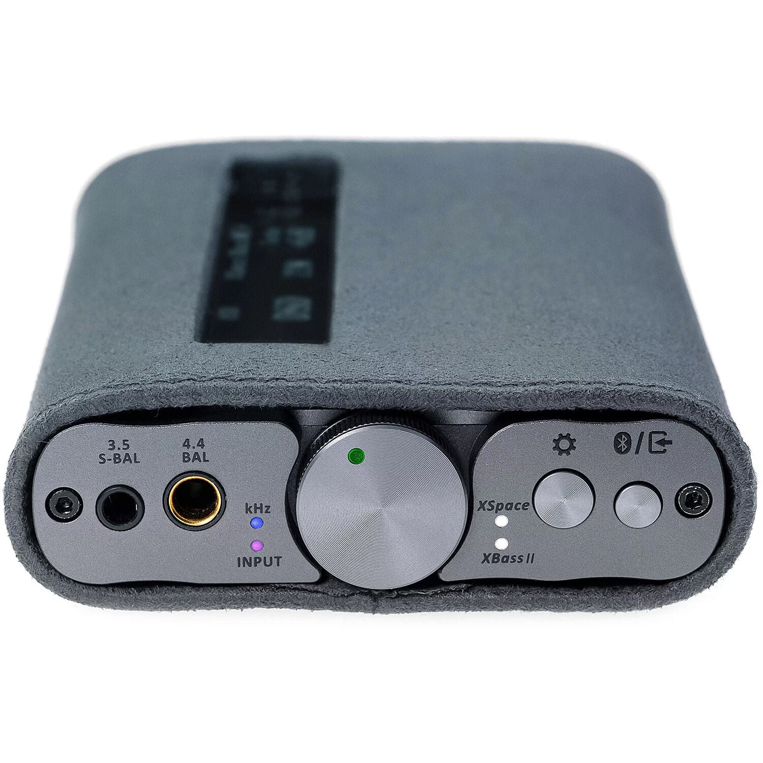 iFi Audio Gryphon case for hi-fi equipment, black protective bag with zipper and handles for secure transport and storage