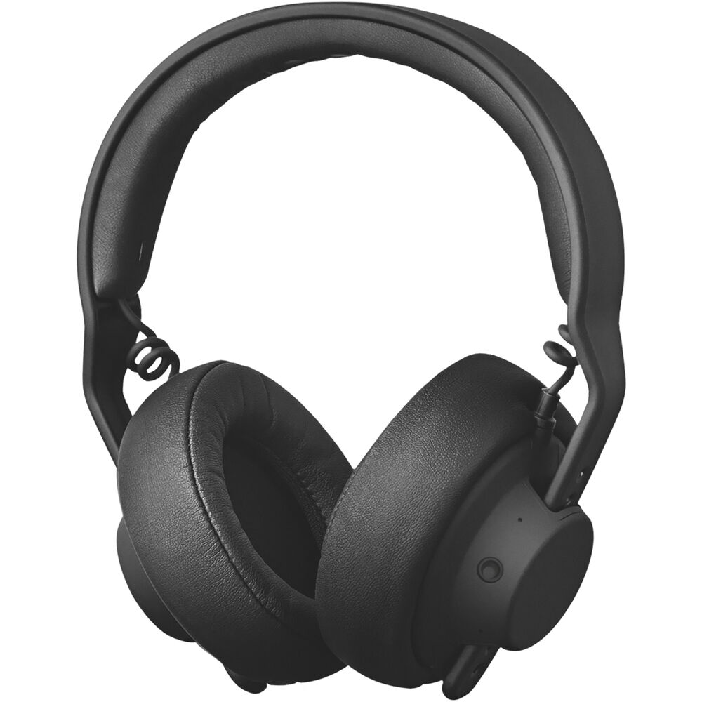 AIAIAI TMA-2 Move Wireless headphones in black with over-ear design and adjustable headband, showcasing a sleek modern look.