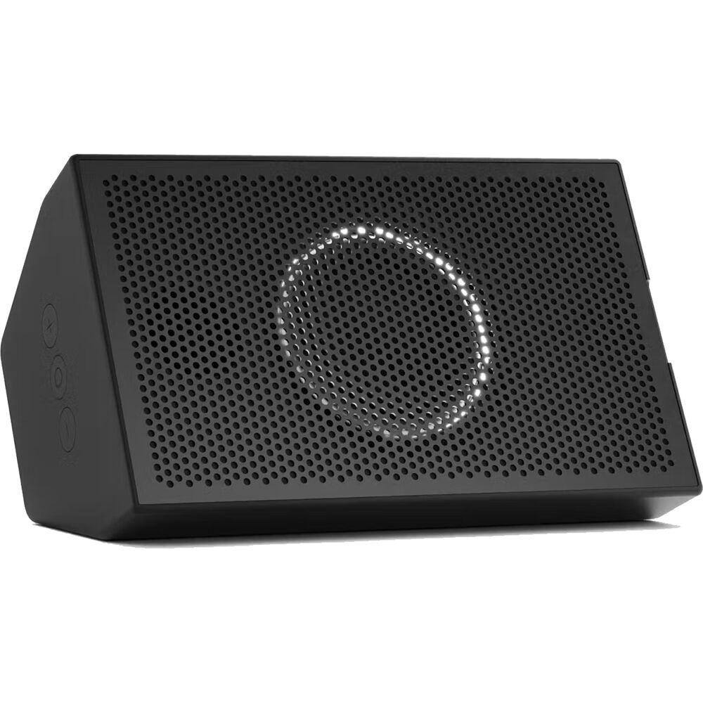 AIAIAI UNIT-4 Wireless+ active nearfield monitors showing sleek black speakers with control knobs and connectivity ports.