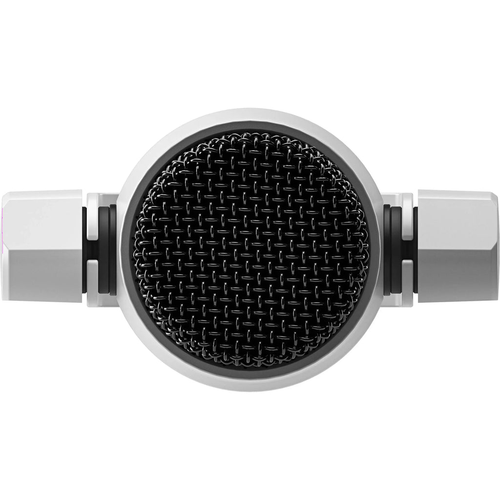Rode Podmic USB microphone with black body and grille, designed for high-quality audio recording and streaming.