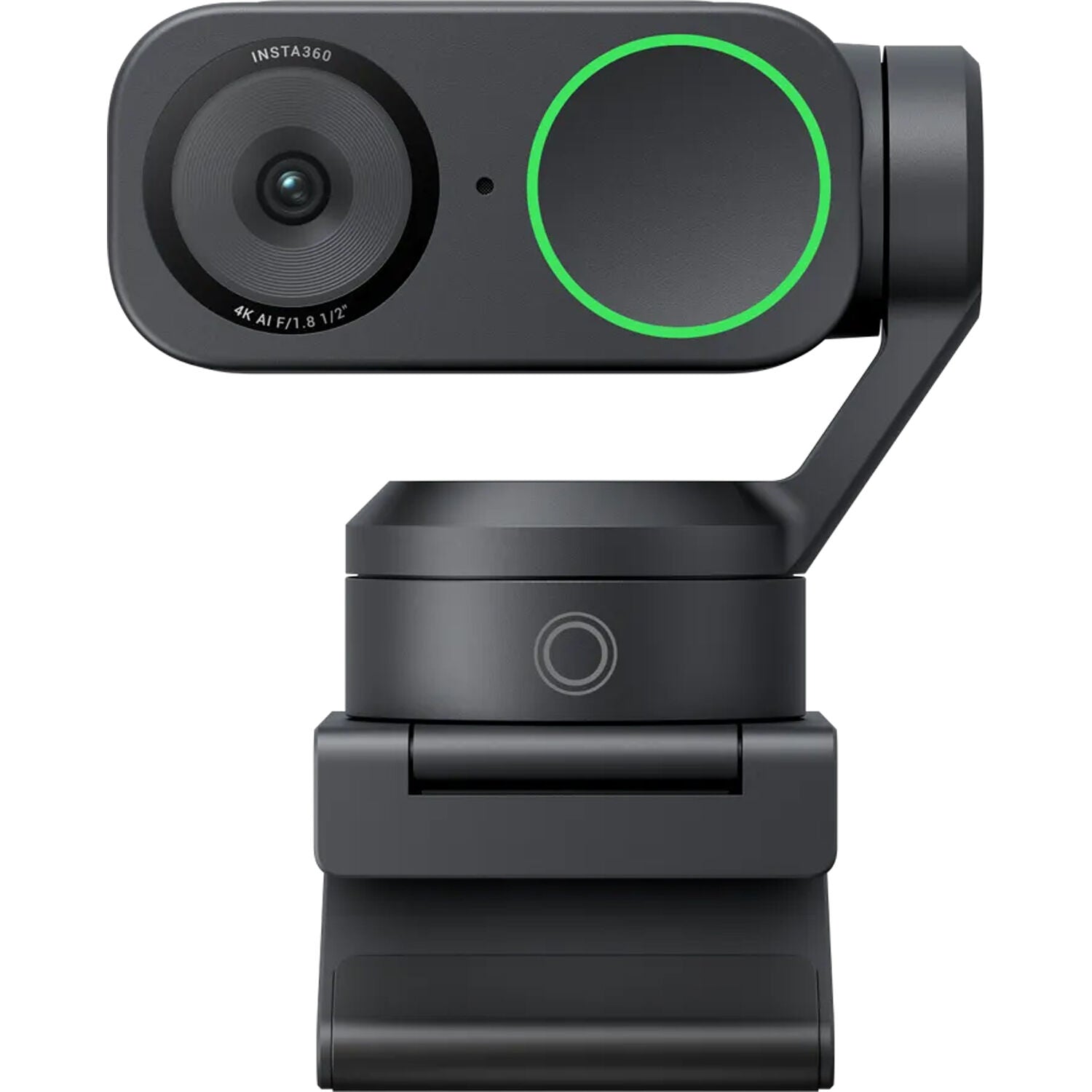 Insta360 Link 2 Standard video conferencing camera with adjustable lens and built-in microphone for high-quality online meetings.