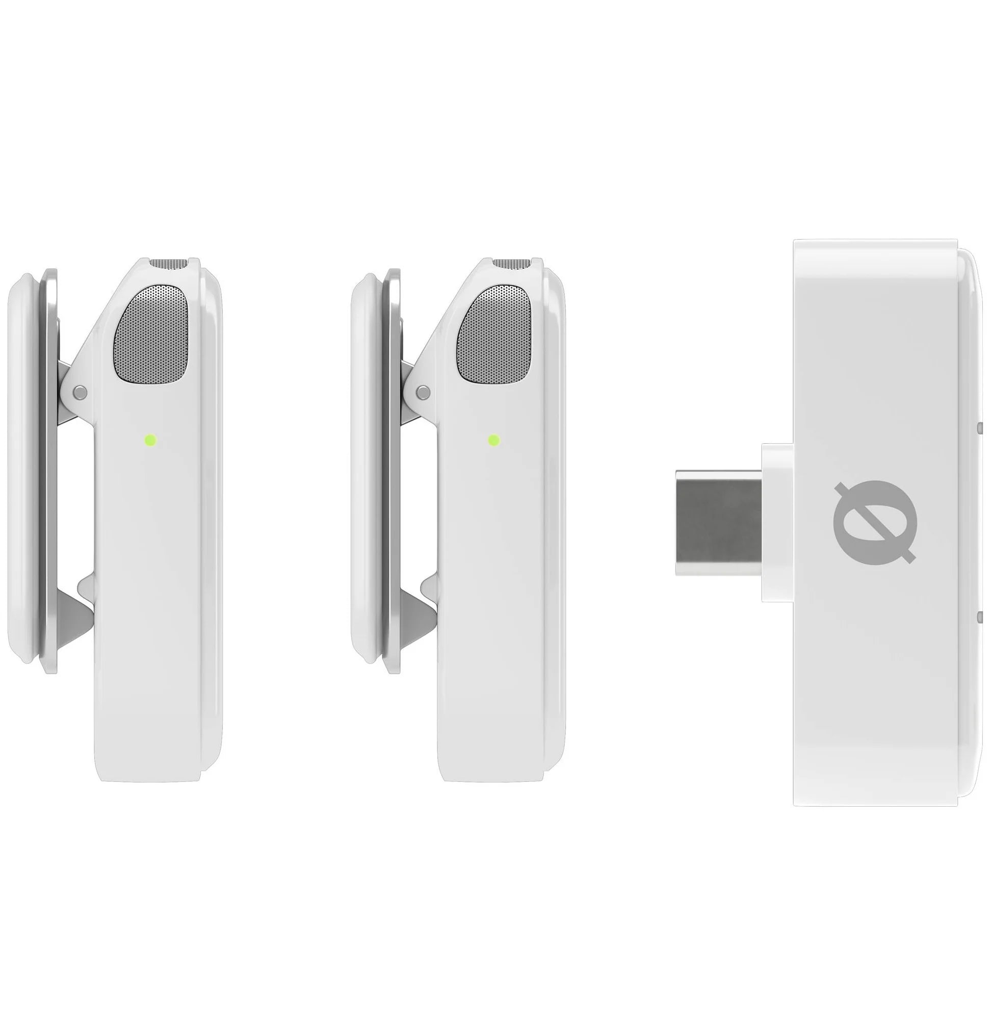 Rode Wireless Micro Lightning system with compact wireless microphone transmitter and receiver for smartphones.