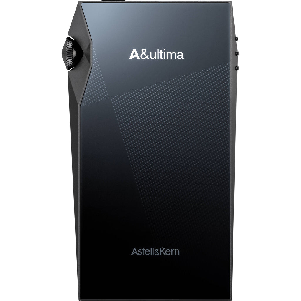 Astell&Kern A&ultima SP3000M portable music player with sleek black design and high-resolution display.
