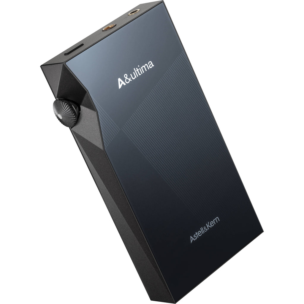 Astell&Kern A&ultima SP3000M portable music player with sleek design and high-resolution display, front view.