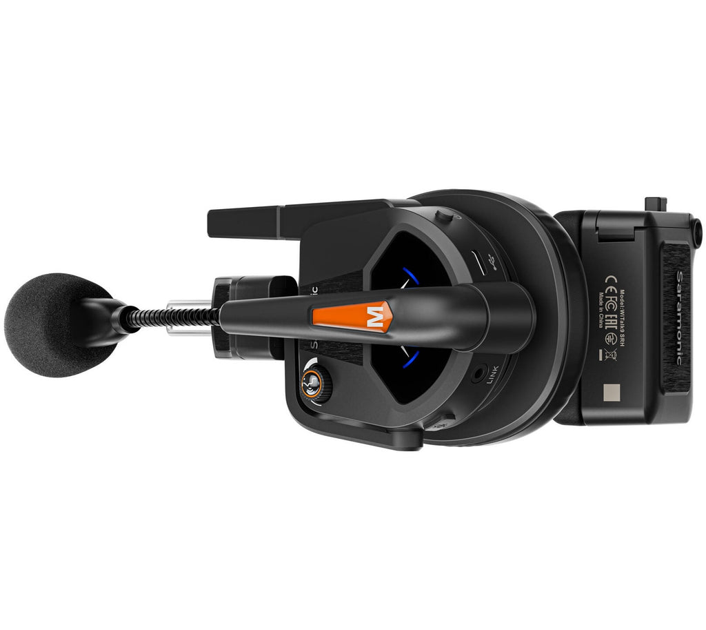 Saramonic WiTalk9 WT3S 3-person wireless video equipment set with microphones and receiver for professional audio recording.
