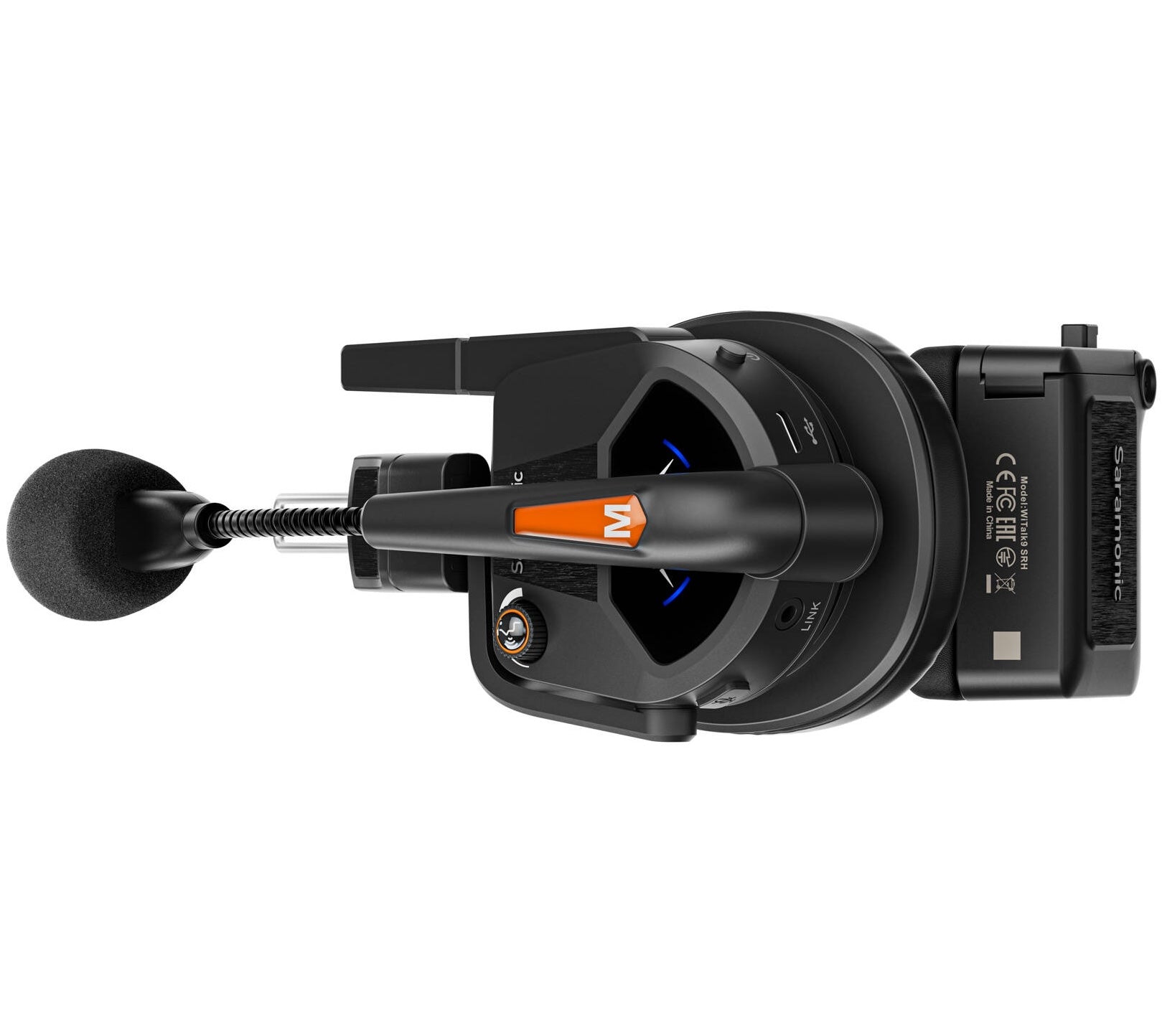 Saramonic WiTalk9 WT3S 3-person wireless video equipment set with microphones and receiver for professional audio recording.