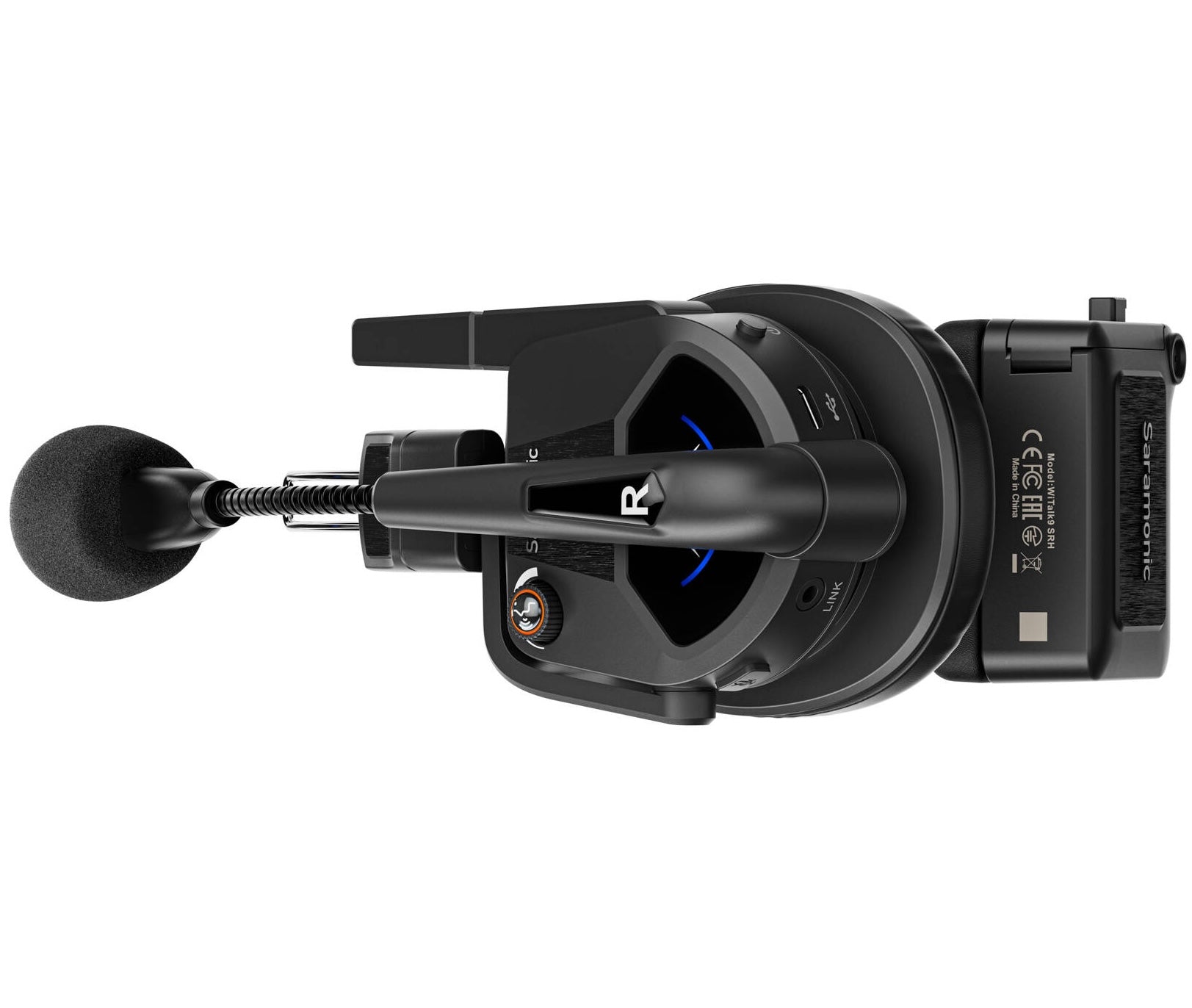 Saramonic WiTalk9 WT3S 3-person wireless video equipment set with microphones and receiver for clear audio recording.