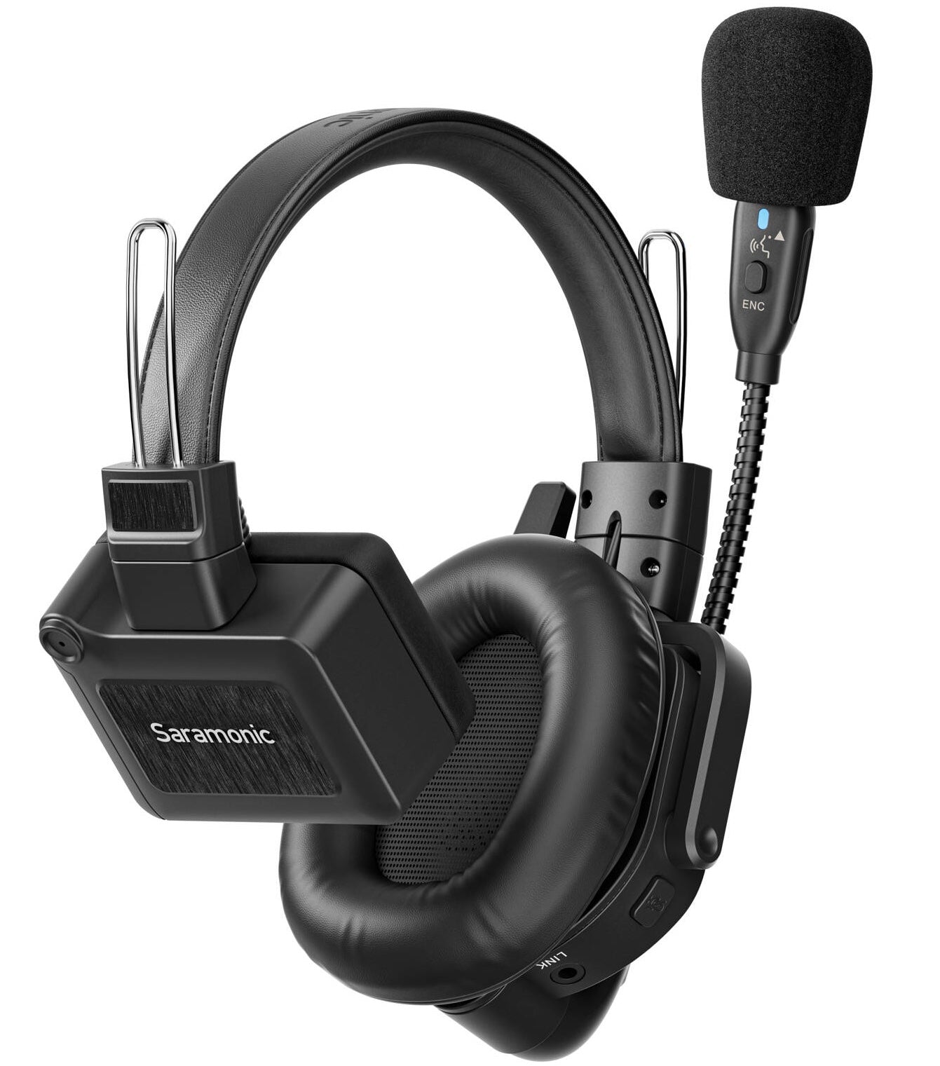 Saramonic WiTalk9 WT9S 9-person wireless video equipment system with microphones and receiver for professional filming.