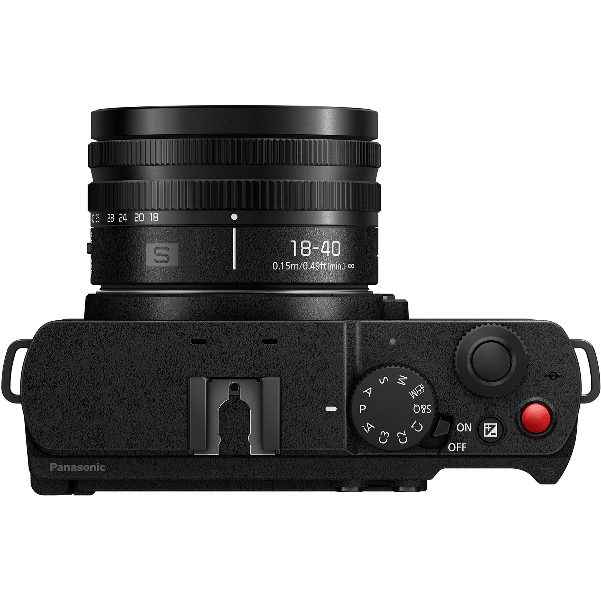 Panasonic Lumix S9 mirrorless camera with 18-40mm F/4.5-6.3 lens, professional video camera for high-quality filmmaking.