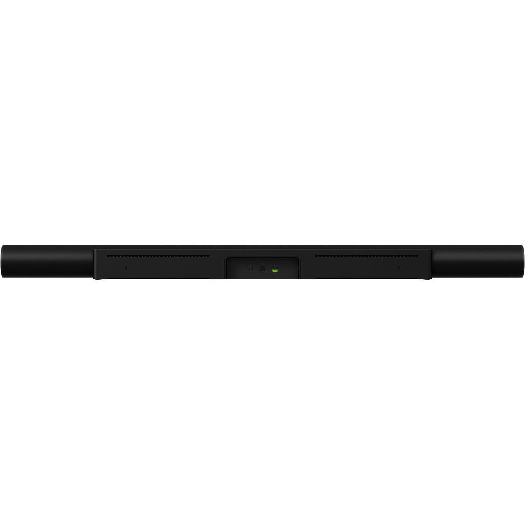 Sonos Arc Ultra soundbar with sleek design and multiple speaker drivers for immersive TV audio.