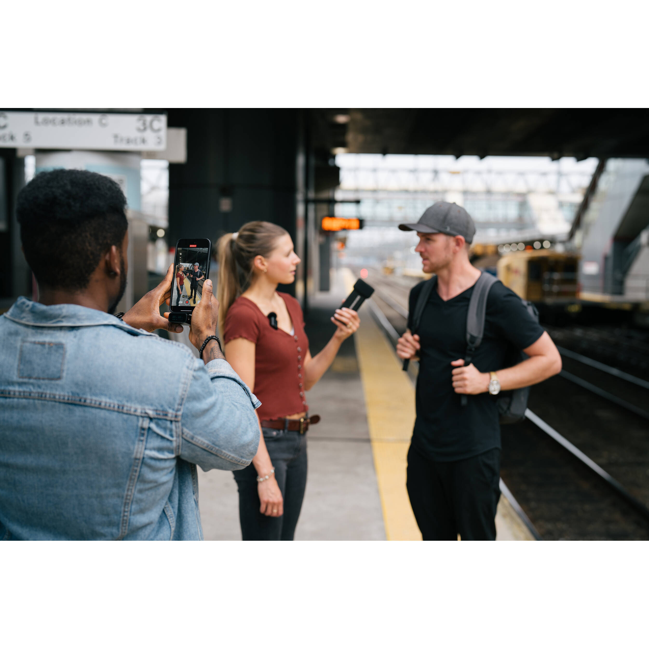 Sennheiser Profile Wireless Creator Microphone System with multiple microphones and receiver units for professional audio recording.