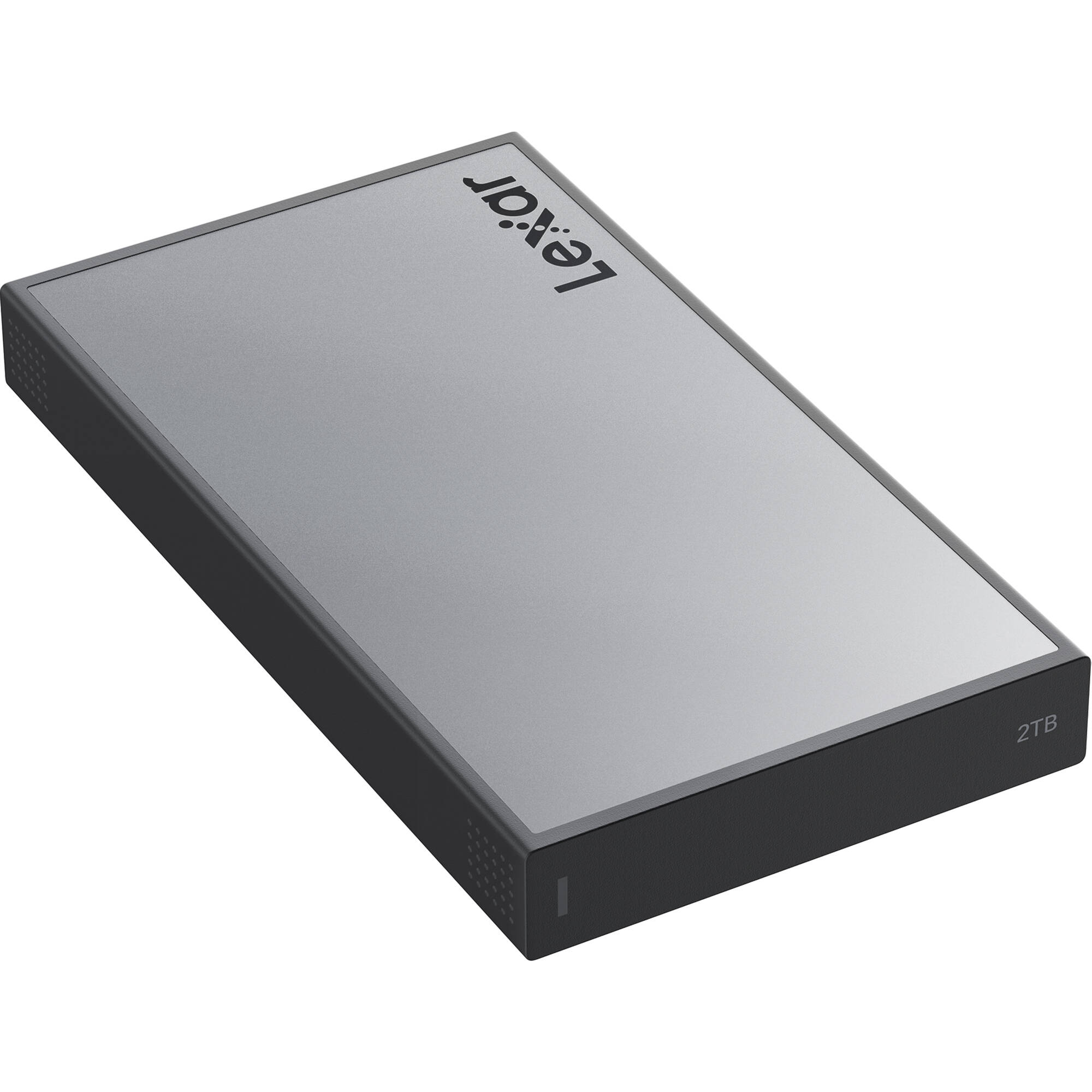 Lexar Workflow Portable SSD external drive with sleek design and high-speed data transfer capabilities.