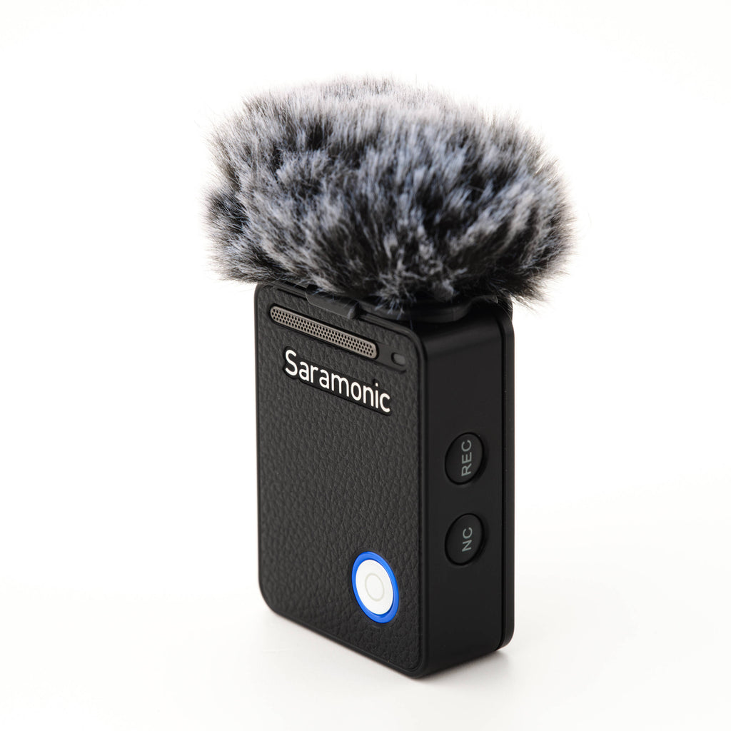 Saramonic Ultra Creator Wireless Microphone System with Lavalier Mics, compact setup for high-quality audio recording.