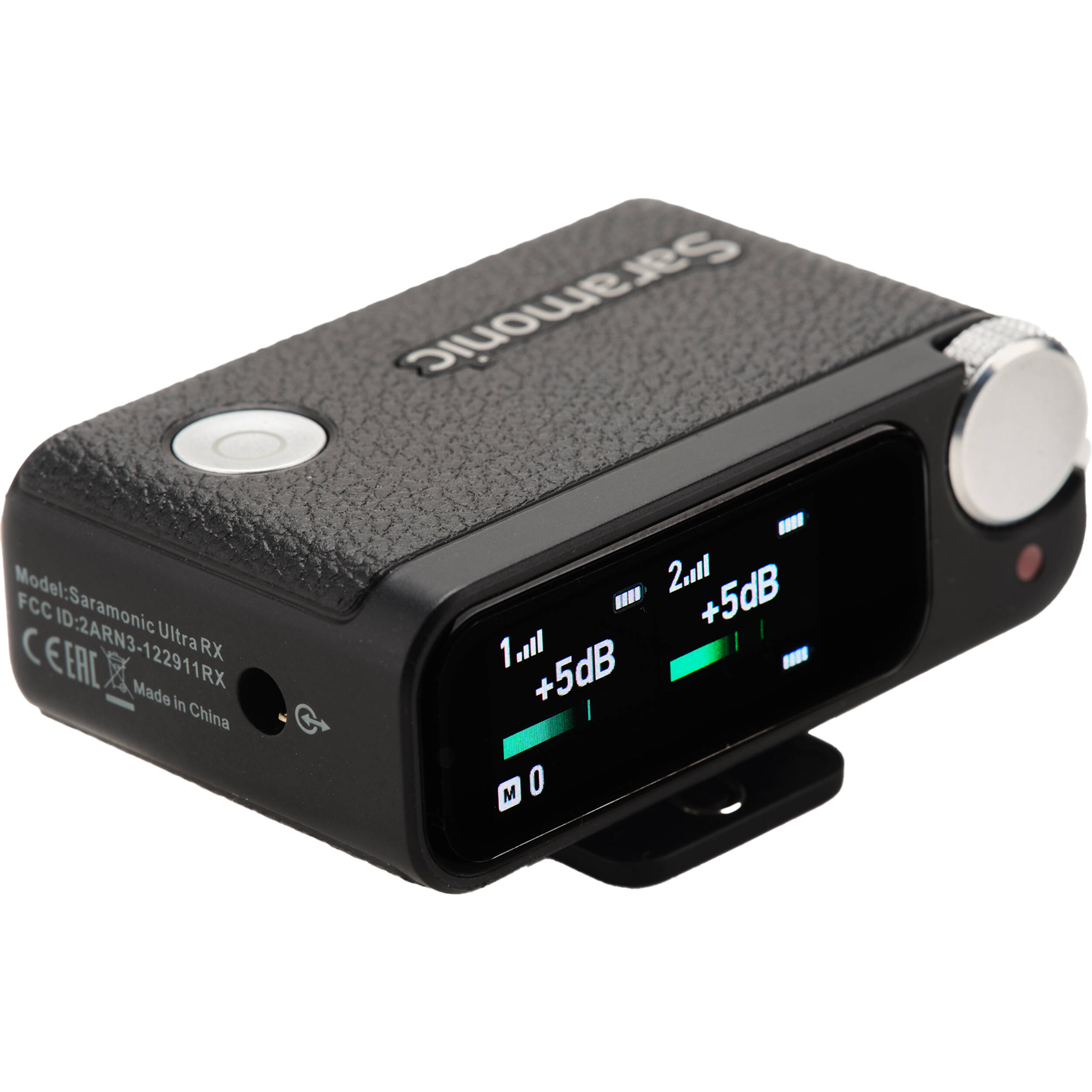 Saramonic Ultra creator wireless microphone system with Lavalier microphones, compact and portable for high-quality audio recording.