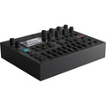 Elektron Digitone II synthesizer with digital interface, colorful controls, and multiple knobs for music production.