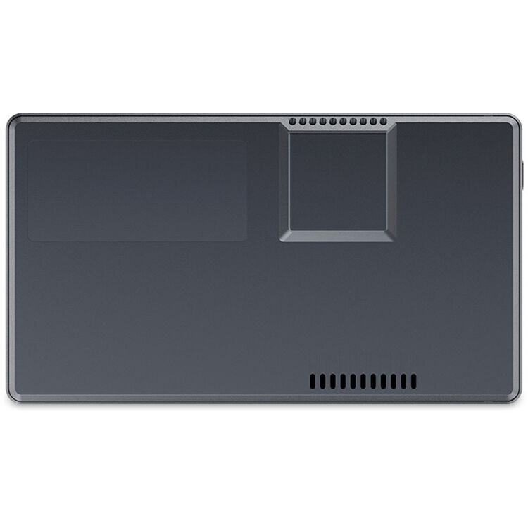 Feelworld P6XL 6-inch camera field monitor displaying live video feed and user interface for professional video monitoring.