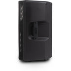 Alto Professional TX412 PA speaker system with black enclosure and control panel, designed for live sound reinforcement.