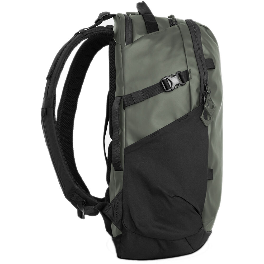 Wandrd Nimbus 18L video equipment bag with padded compartments and adjustable straps for secure gear transport.
