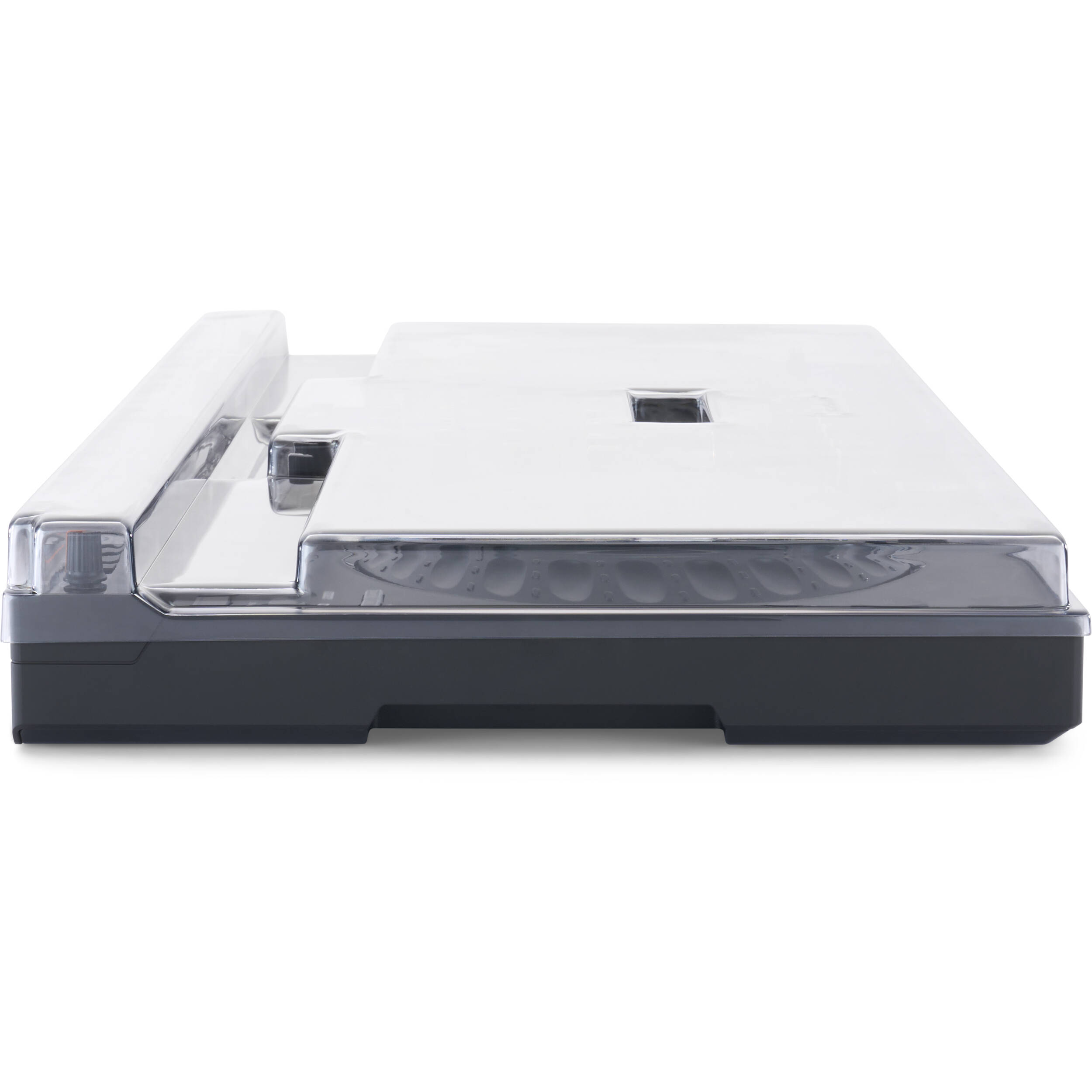 Decksaver AlphaTheta DDJ-GRV6 DJ cover by Decksaver, custom-fit protective cover for Pioneer DJ controller, shown on a surface